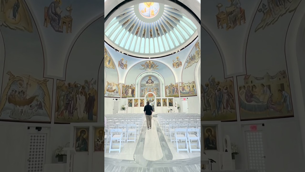 Saint Nicholas Greek Orthodox Church and National Shrine at World Trade Center in New York City #nyc