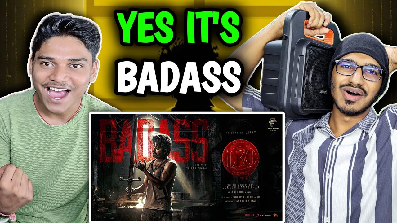 LEO - Badass Lyric | SONG REACTION |