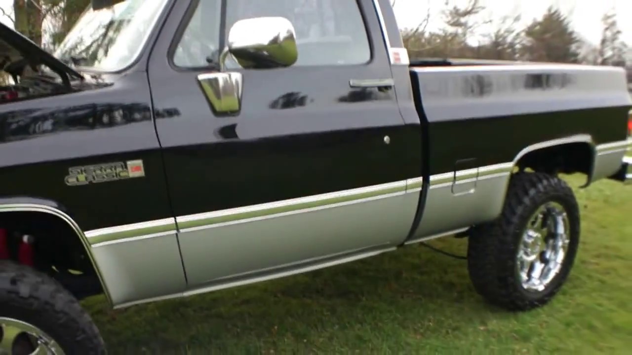 ~~REVIEW~~1985 GMC Sierra K20 K1500 Classic~Body Off Restoration~New Fuel Injected 454 Roller