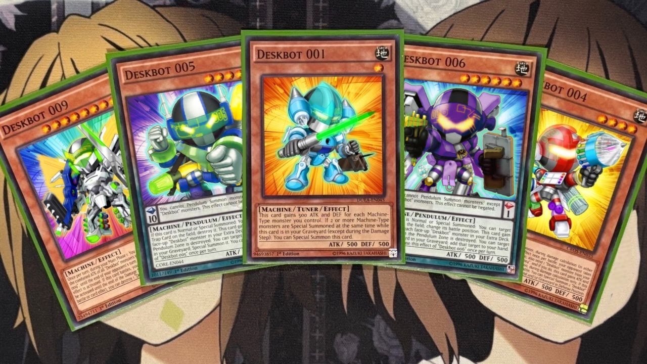 My Deskbot Yugioh Deck Profile for March 2025