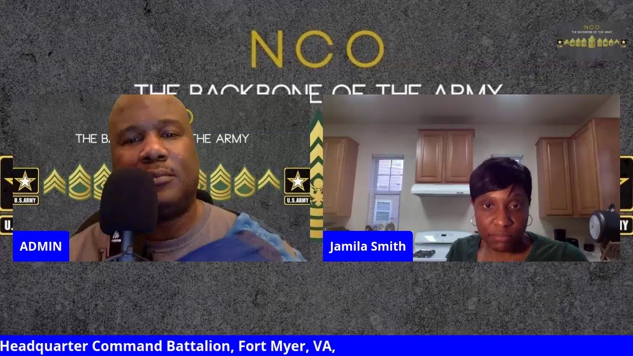 NCOPD LIVE w/special guest: CSM Jamila Smith 