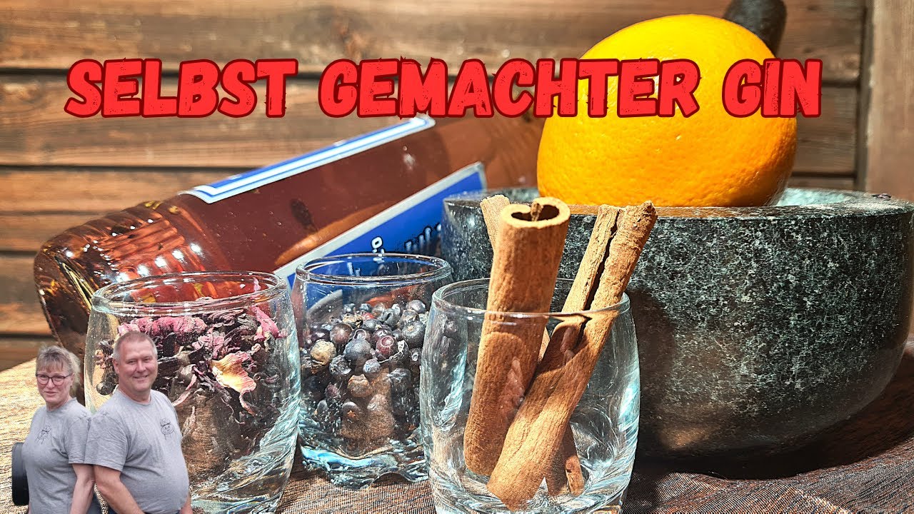 Gin, Selbst gemacht - Feuerplatten - Gin ist so lecker !🔥🔥🔥