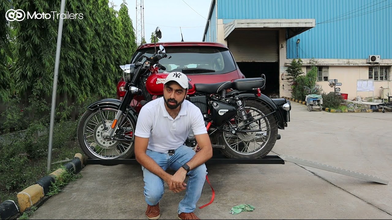 Hitch Mounted motor bike carrier Complete Demo Video | MotoTrailers