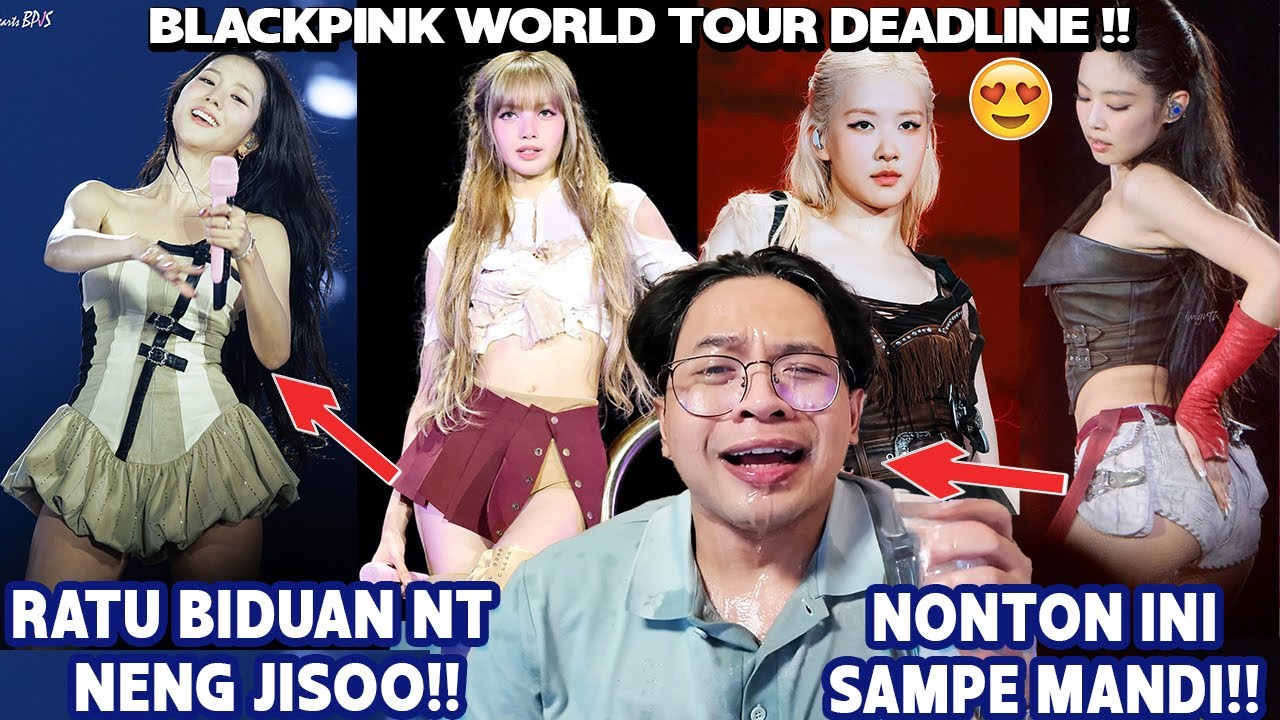 BLACKPINK WORLD TOUR!! GUA NYERAH LIAT SLOWMO INII !! Nonton Tiktok 117 #ntkali