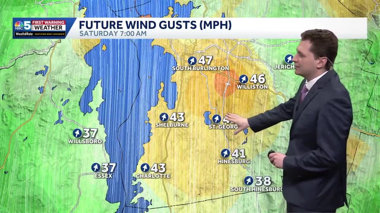 Strong wind, mild weather on Saturday followed by light snow Sunday (2-27-26)