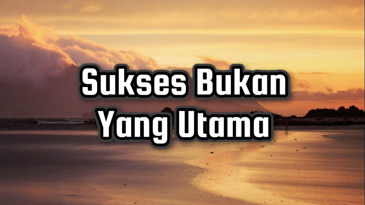 Sukses Bukan Yang Utama - Renungan dan Doa Malam Suara Injil 15/1/2024