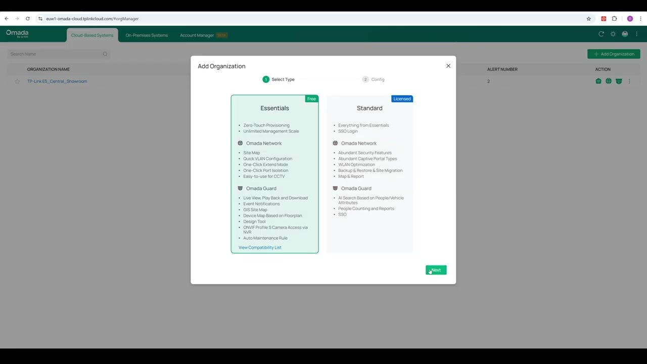 Cómo Crear una Controladora Omada Essentials & Cómo Crear un Site