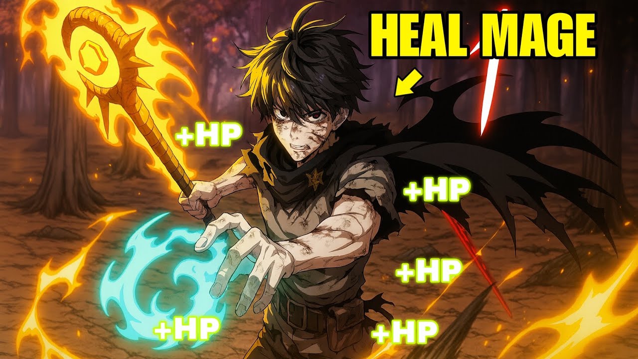 A Mage With the Ability to Regenerate Infinite HP, Restoring 10,000 HP Every Second | Manhwa Recap