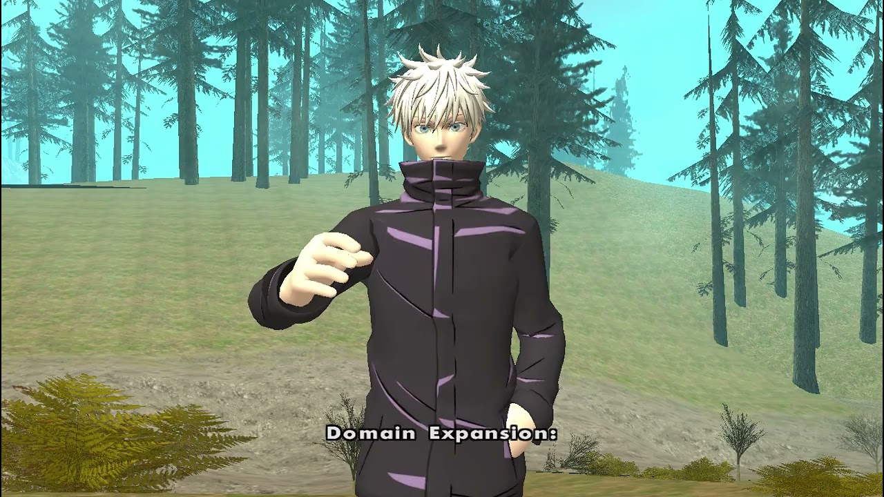 GTA:SA Gojo Satoru vs 3 Big Foot 2nd round