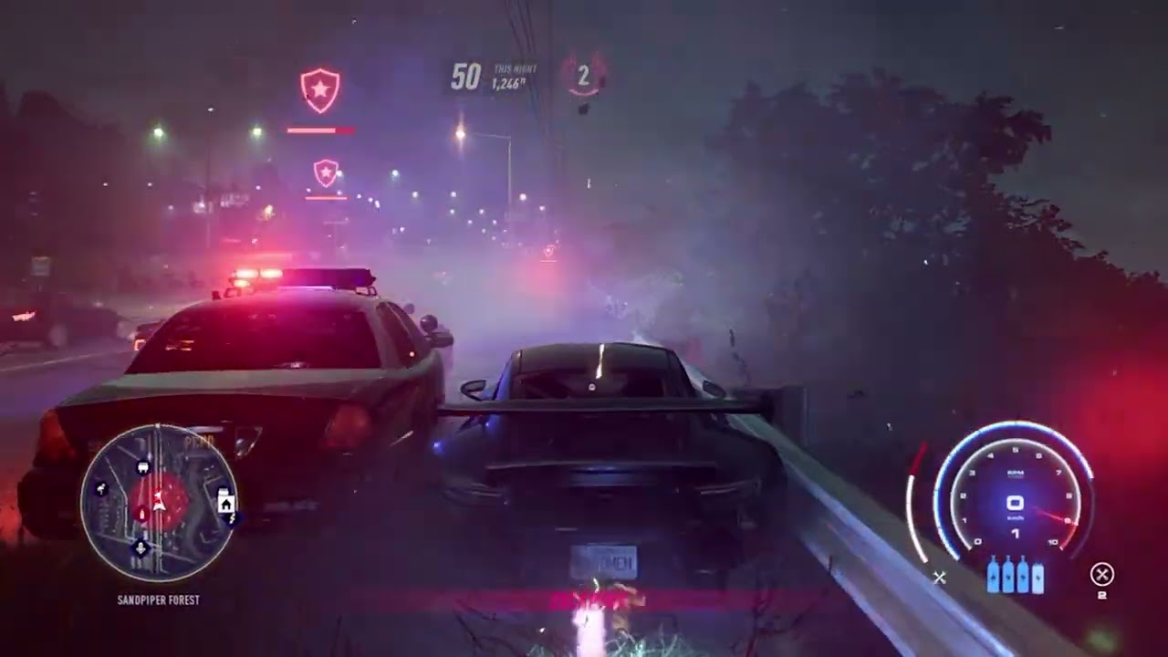 Porsche 911 GT3 DESTROYED by RHINO! Brutal Cop Takedown | NFS Heat