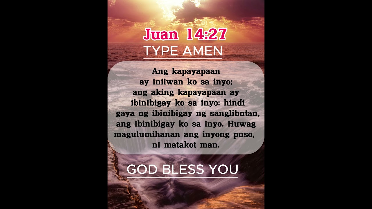Juan 14:27