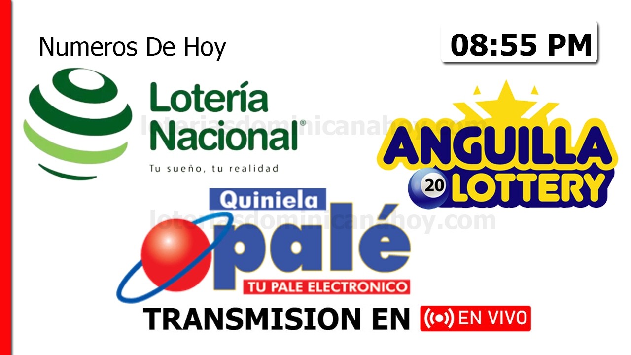Resultados Lotería Nacional hoy en vivo 🔴 | Dominicana Hoy 8:55PM - MAR/13