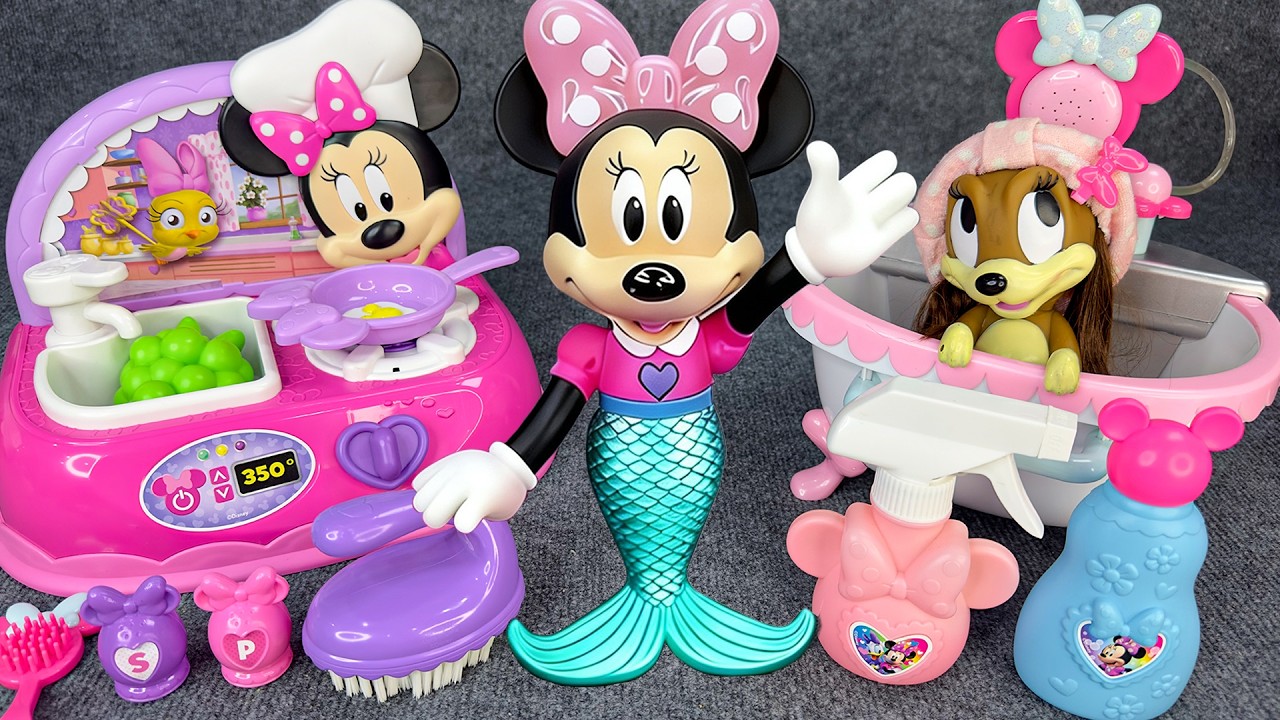 Kitchen Playset | Unboxing Disney Minnie Mouse Kitchen Cooking Toy Playset ASMR 2026