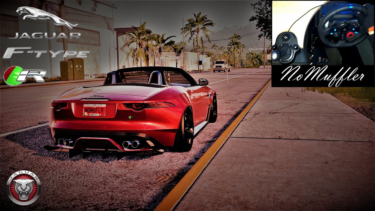 Jaguar F Type R Convertible | NFS HEAT | Logitech G29 Steering Wheel Gameplay