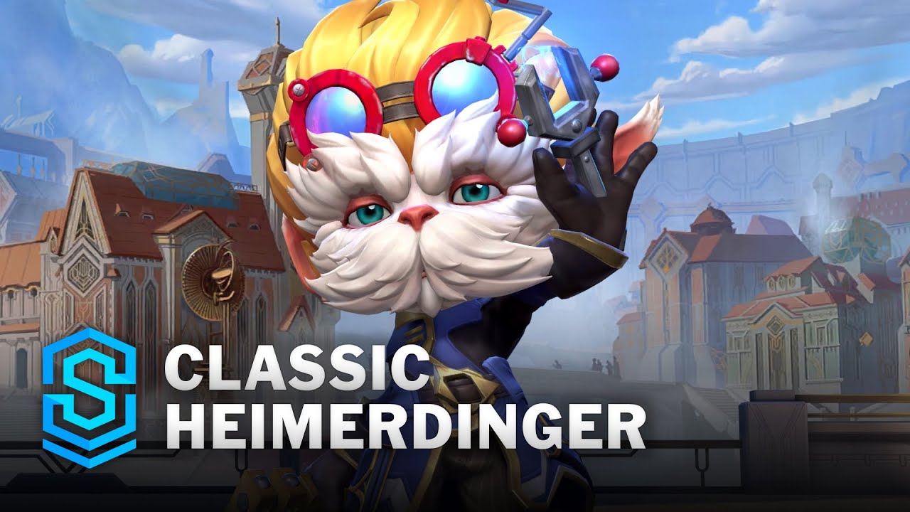 Classic Heimerdinger Wild Rift Skin Spotlight