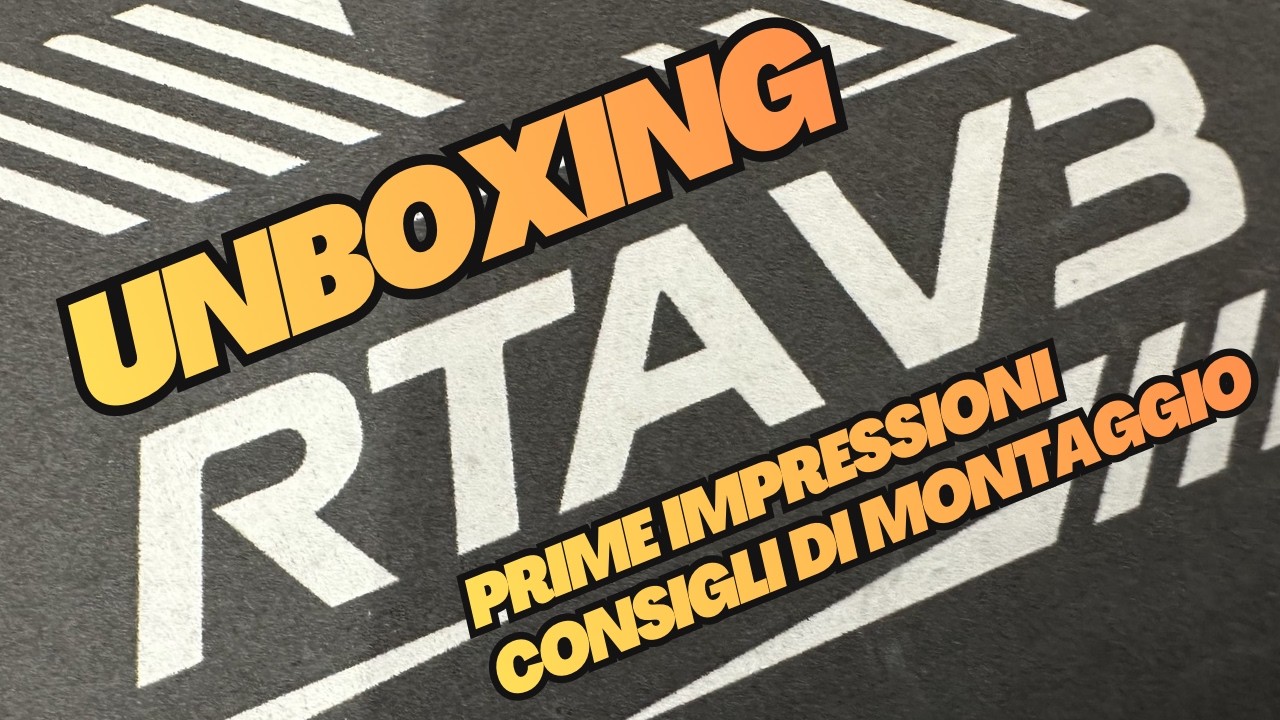 RTA V3 🔥 Unboxing della Mini RC che sembra un gioiello!