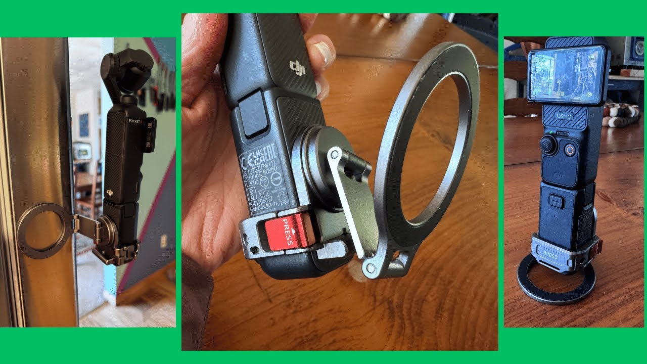 BRDRC Magnetic Mount for DJI Osmo Pocket 3 Review