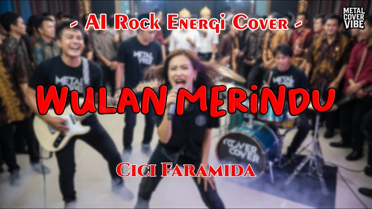 Cici Faramida - Wulan Merindu (AI Rock Energi Cover)