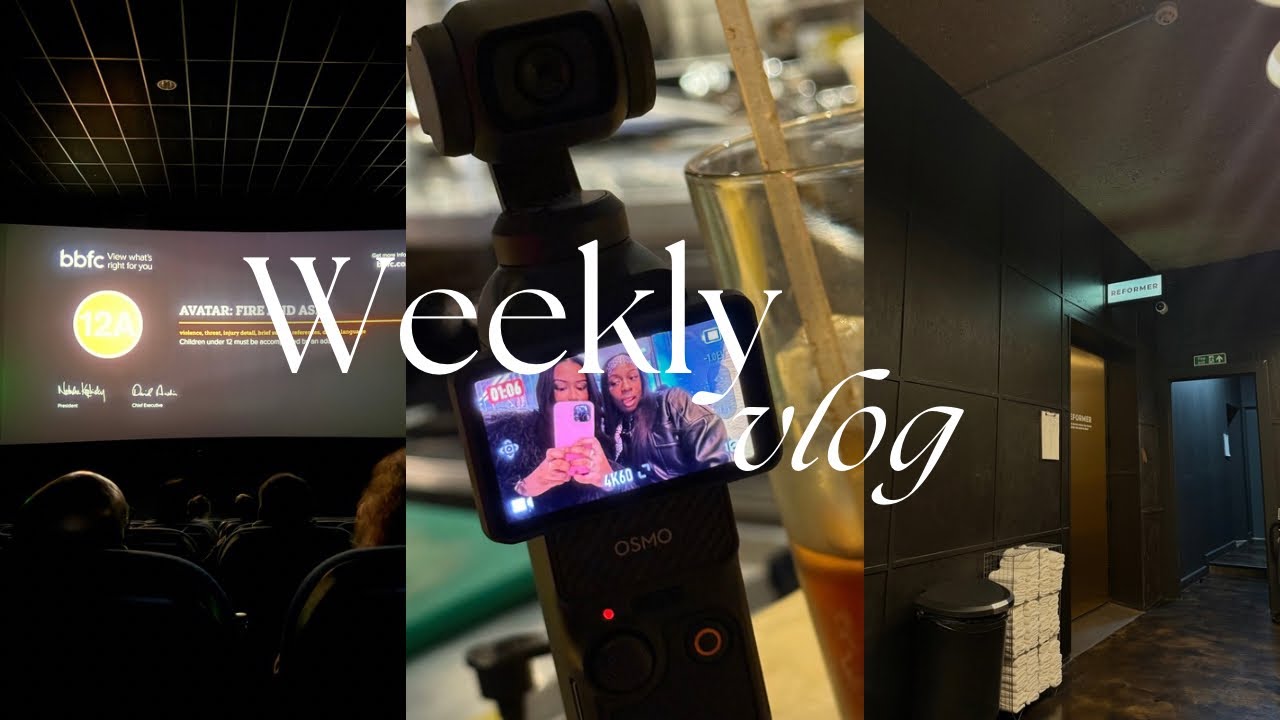 weekly vlog | workouts, christmas market & cinema xo
