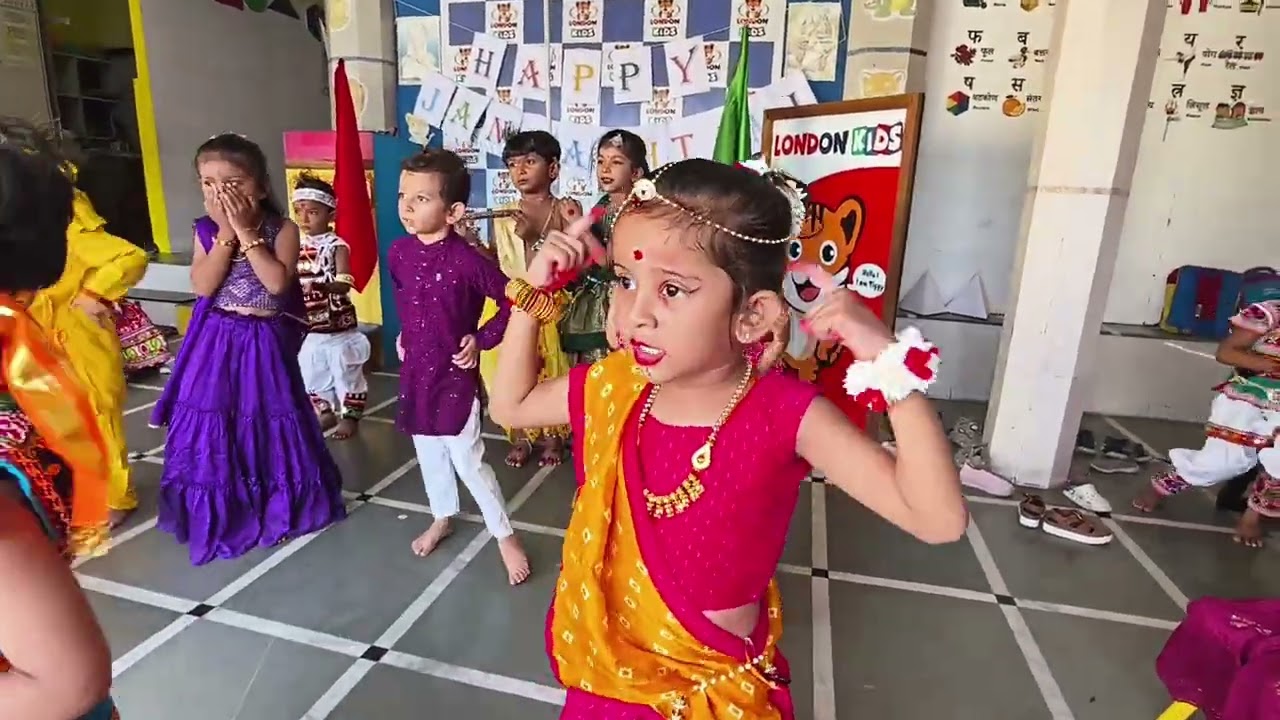 Janmashtami dance by Nursery toddlers 2025