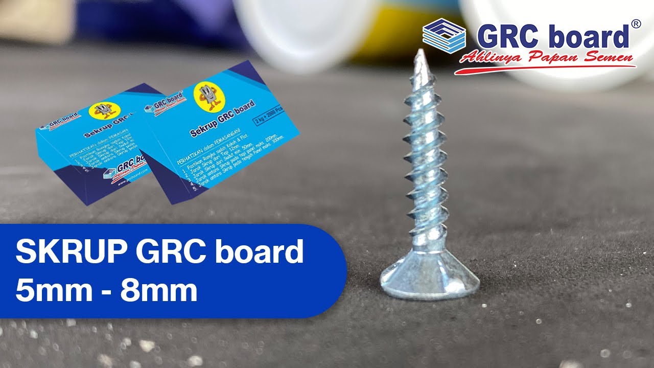 Keunggulan Skrup GRC board 5-8 mm