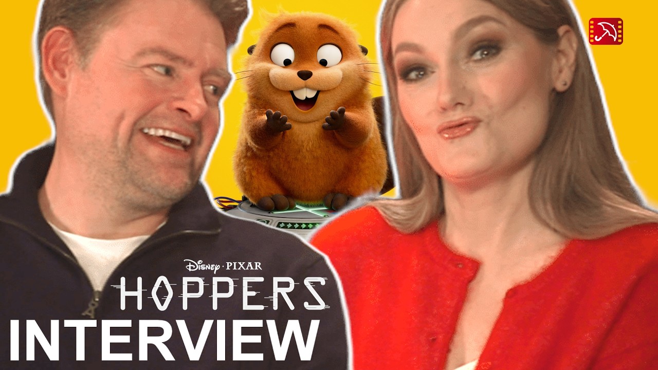 Max Giermann & Martina Hill HOPPERS Interview (2026) / Disney, Pixar