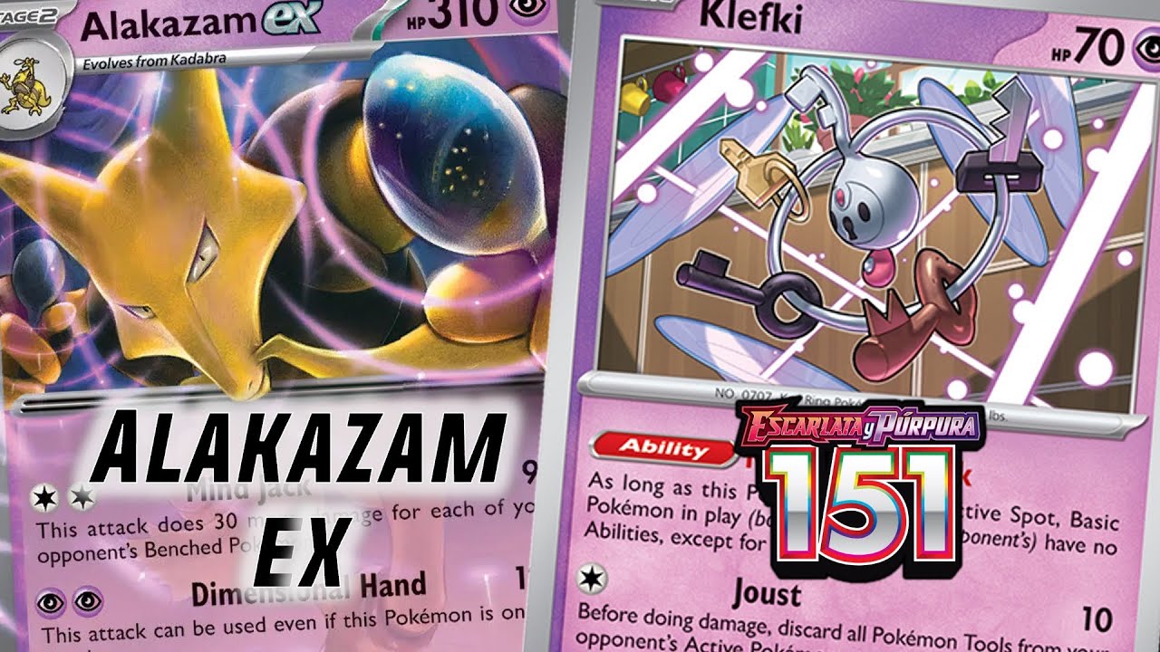 LO NUNCA VISTO con Alakazam ex- Cartas Pokémon 151