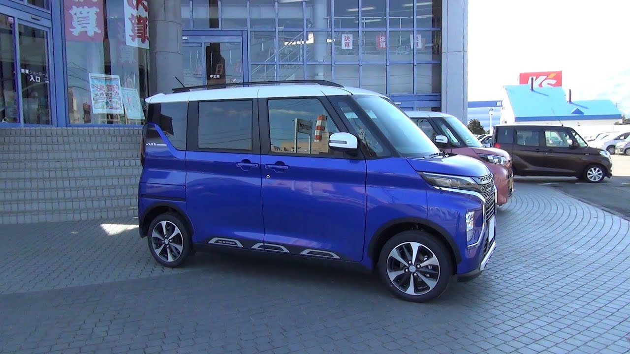 2020 New MITSUBISHI eK X(Cross) Space HYBRID 660cc Turbo 4WD - Exterior & Interior