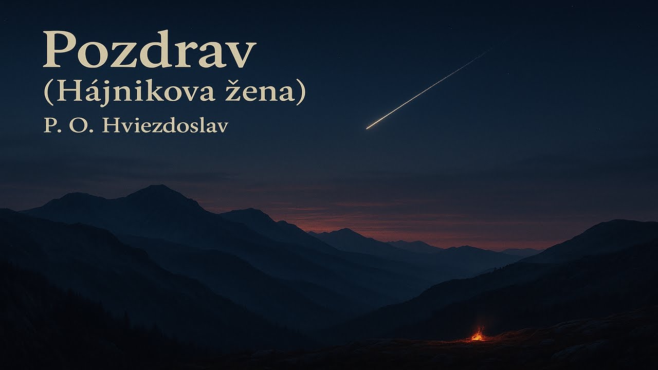 Hájnikova žena [ POZDRAV ] - Pavol Országh-Hviezdoslav