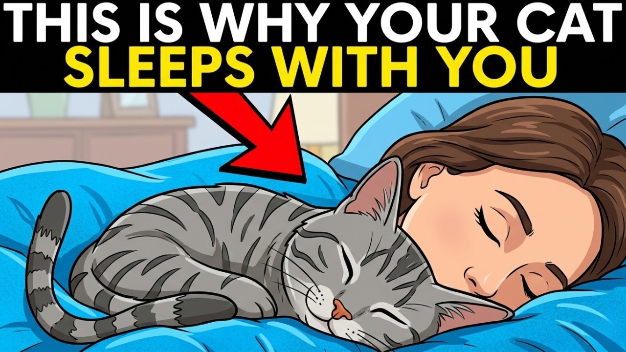 If Your Cat Sleeps With You, They’re Trying to Tell You This...