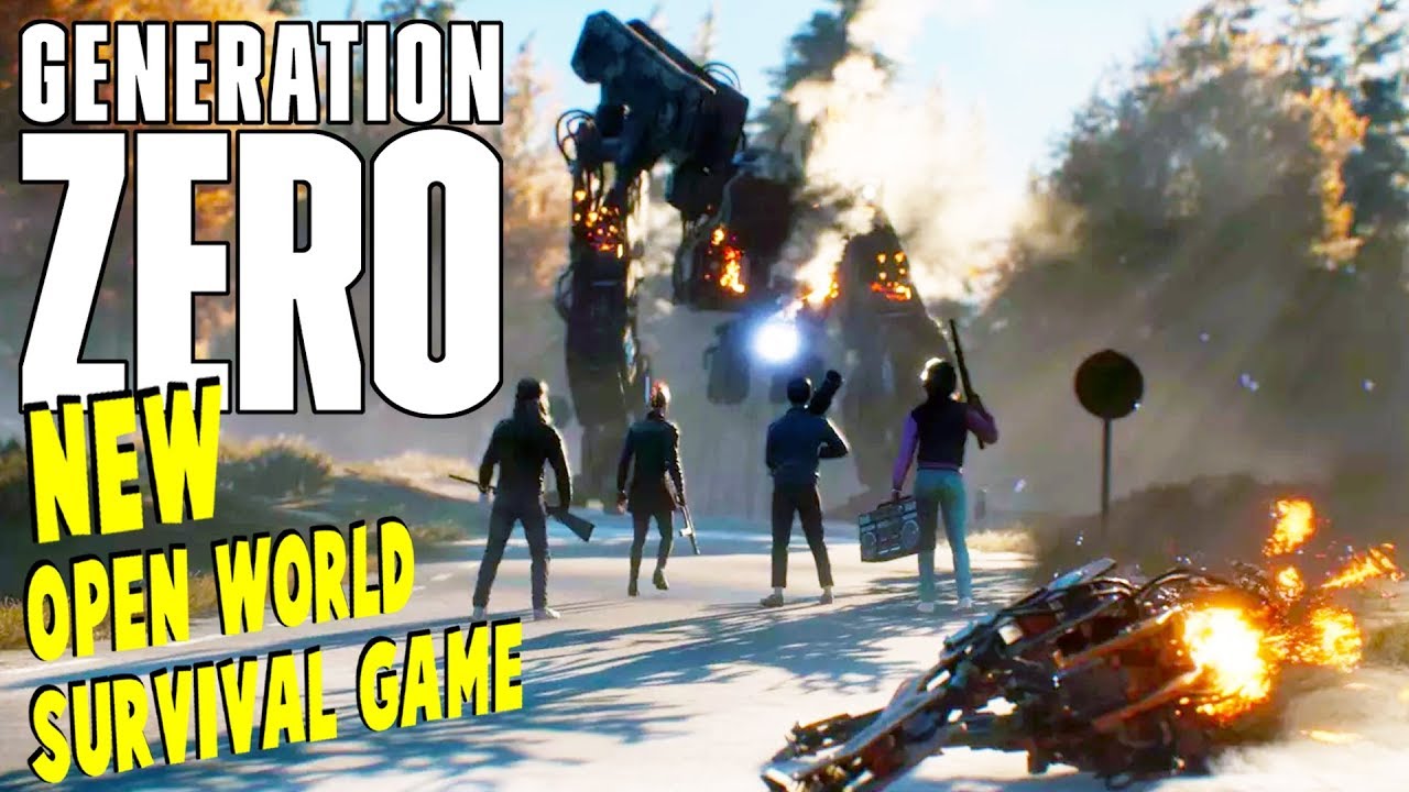 Generation Zero - NEW Survival Game - War Against Machines | Generation Zero Gameplay