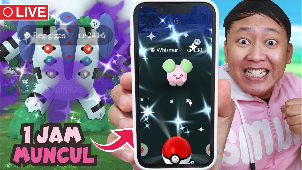 MABAR LEGEND + berburu Shiny Whismur (cuma 1 Jam!)