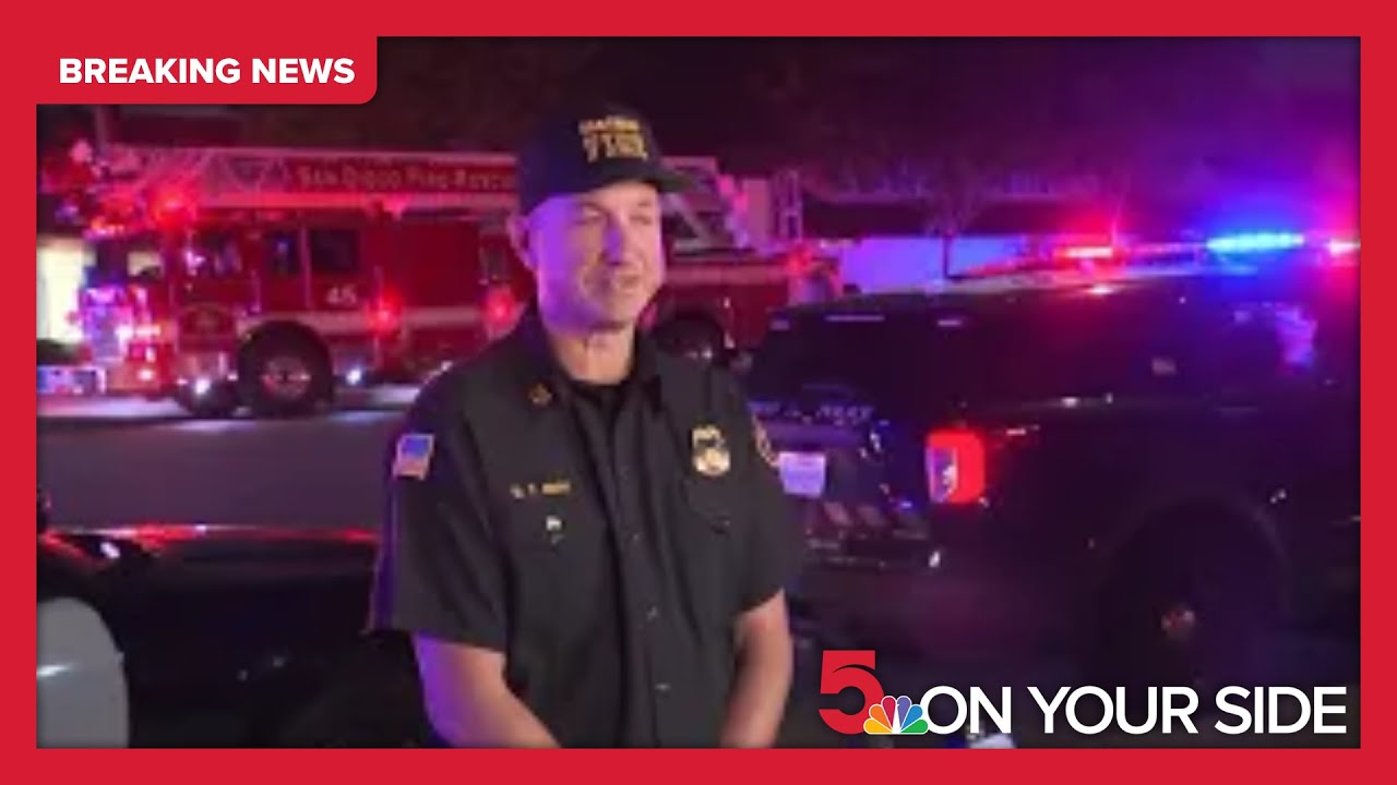 Small plane crashes in San Diego, California