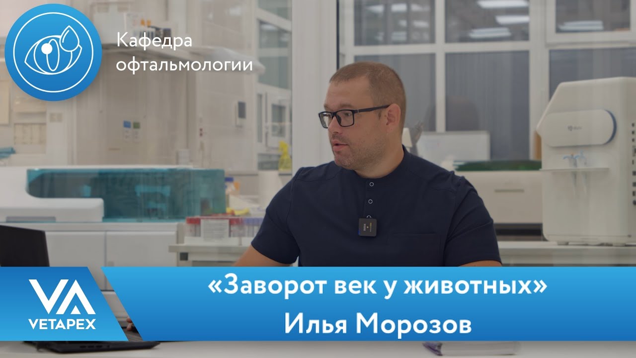 Кафедра Офтальмологии «Заворот век у животных»