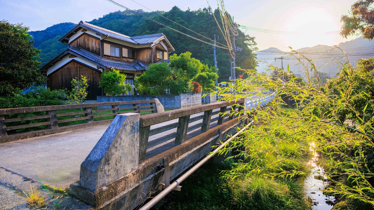 Summer Walk in the Countryside | Yumesaki, Japan 4K Morning Rural Village Ambience