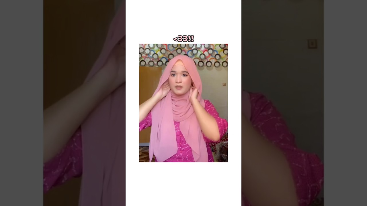 Simple hijab tutorial 🪐✨|| Areeza Zainab || #aesthetic#fyp#fypviralシ#trend#MuslimahSoul