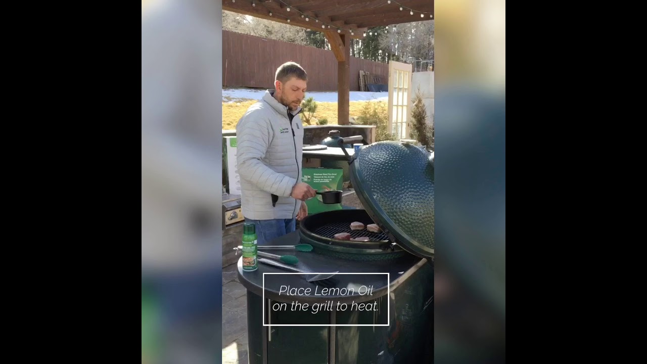 Tuna Steaks on The Big Green Egg