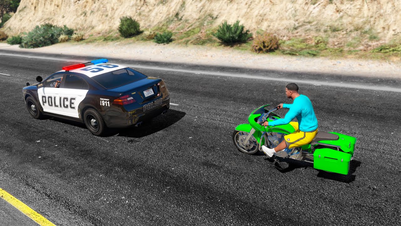 NÃO SIGA A POLÍCIA NO GTA 5!