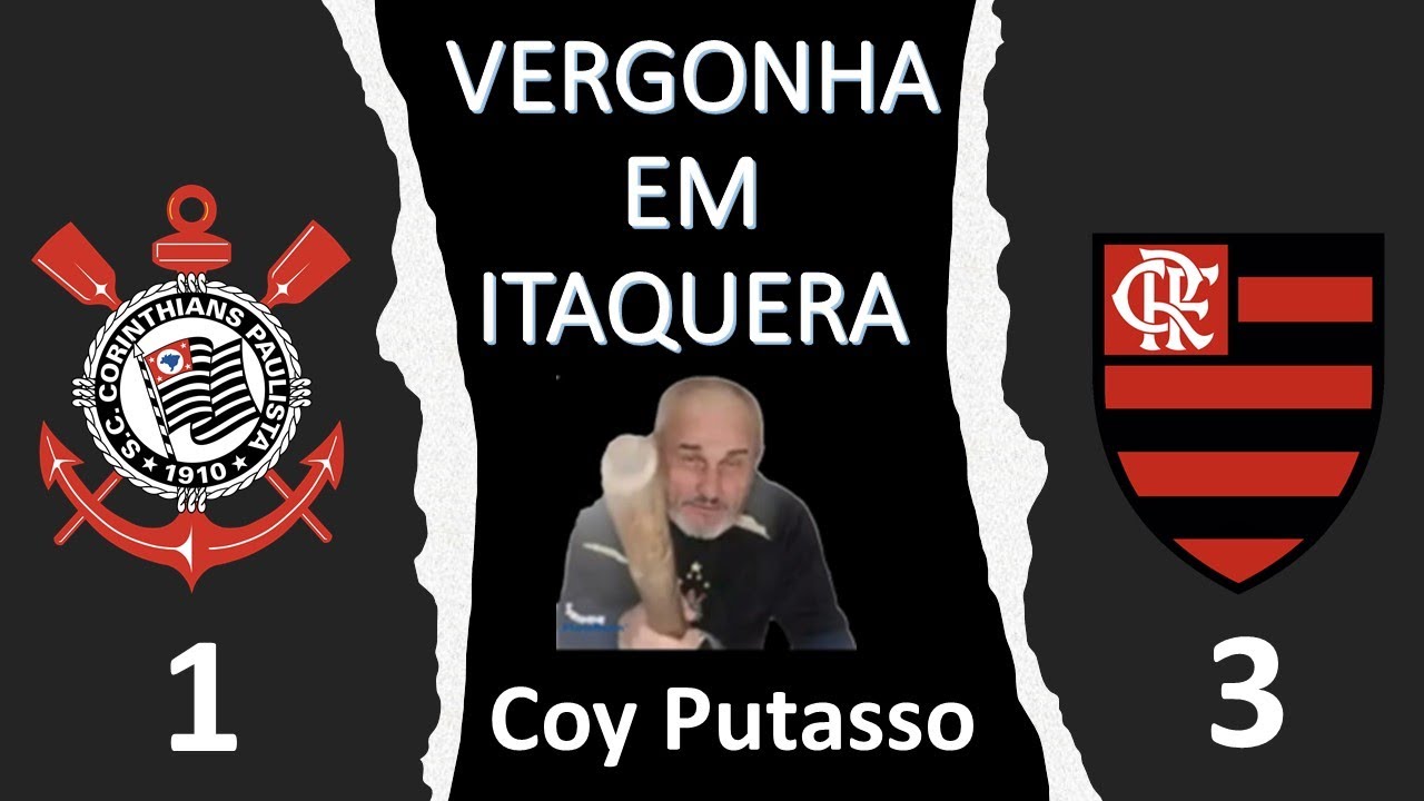 Pos Jogo Corinthians 1 x 3 Flamengo - Demitam hoje esse projeto de treinador! Vergonha em Itaquera