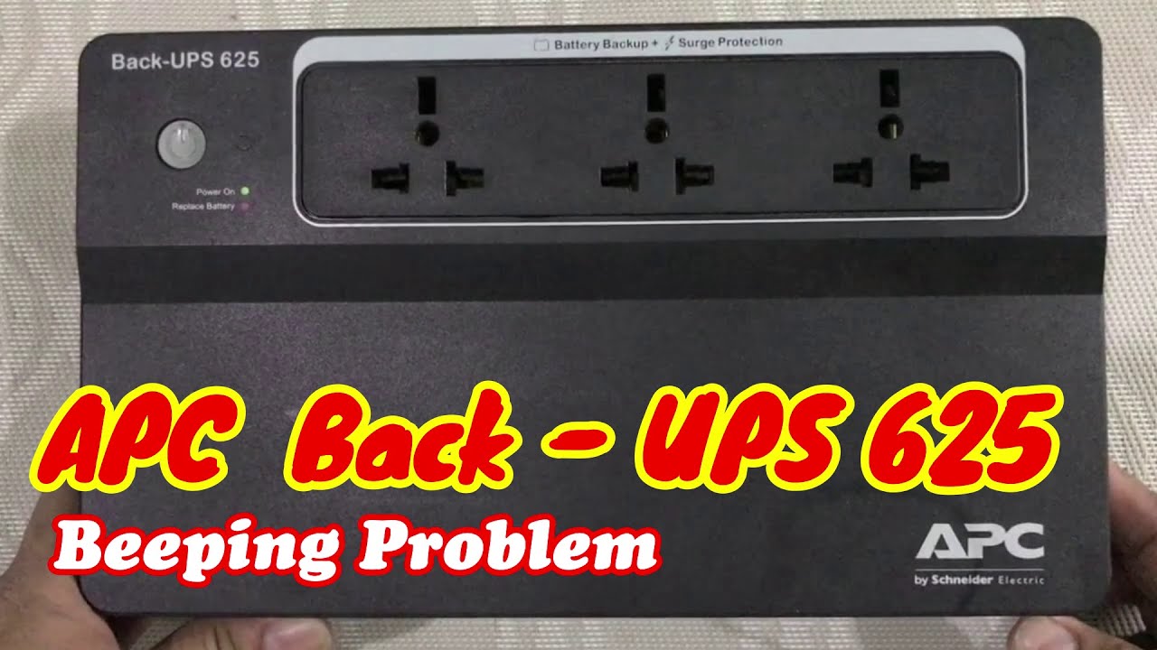 APC Backup UPS (Inverter) Beeping Problem