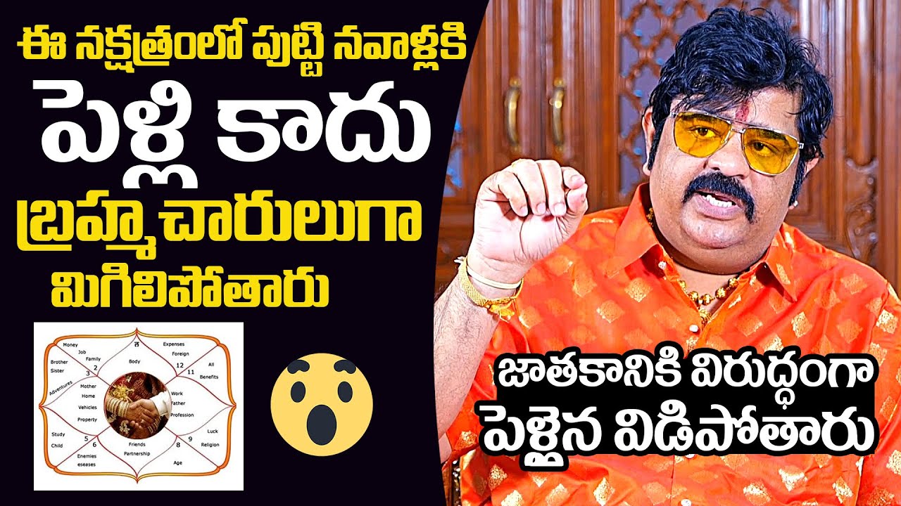 Astrologer Venu Swamy About Most Unlucky Rasi For Marriage | Venu Swamy About Marriage Astrologer