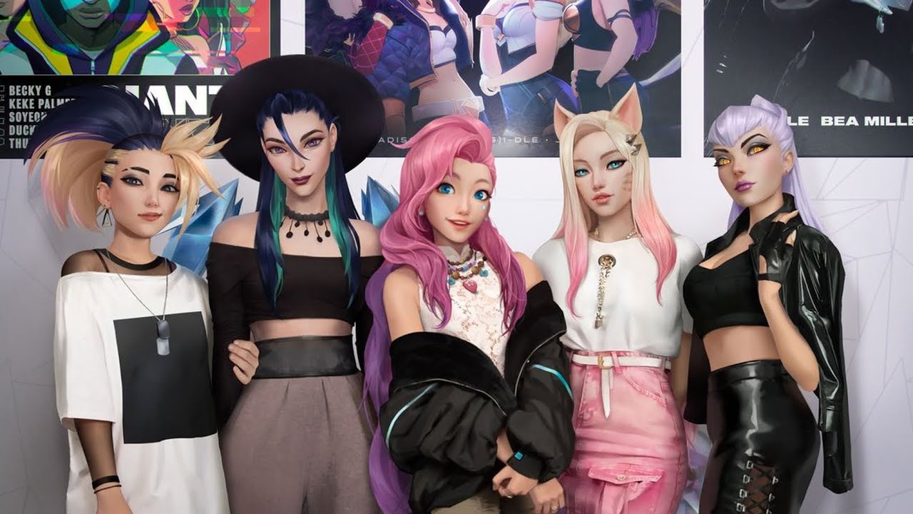 🩵BNHA Girls  reaccionan a KDA🩵 [video musical] #kda #gachanox #bnha#myheroacademia#foryou
