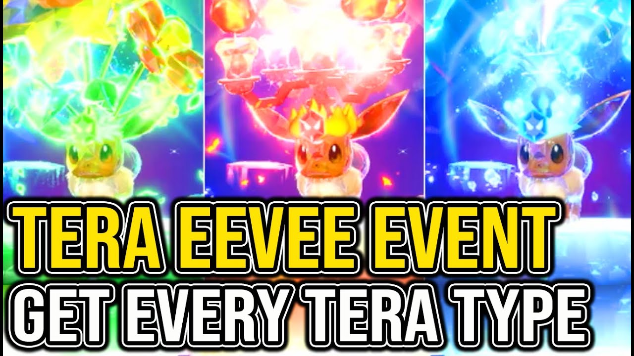 How to Start the Eevee Tera Raid Spotlight Event for Pok&eacute;mon Scarlet and Violet (Event Ended)
