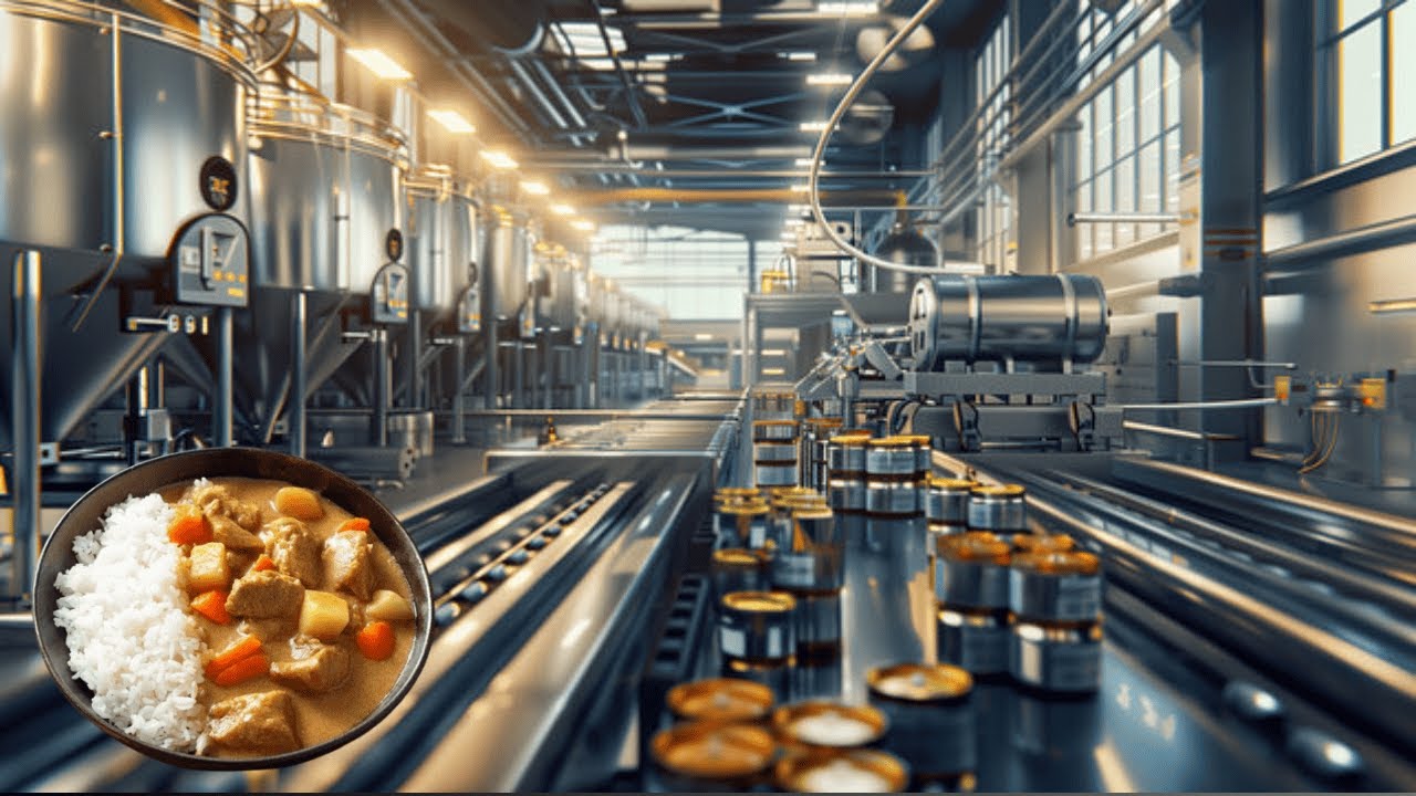 🍛 Inside the Curry Factory: How Curry is Made Step by Step