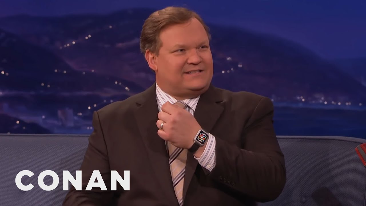 Andy Richter's New Apple Watch | CONAN on TBS