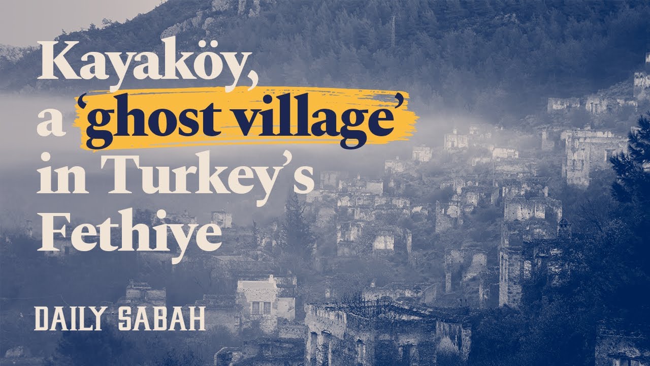 'Ghost village' in Turkey's touristic Fethiye even more mysterious in winter