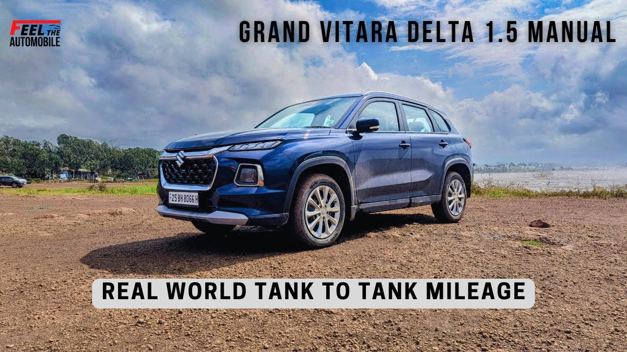 Grand Vitara Delta Manual 2025 | Real World Tank to Tank Mileage Test