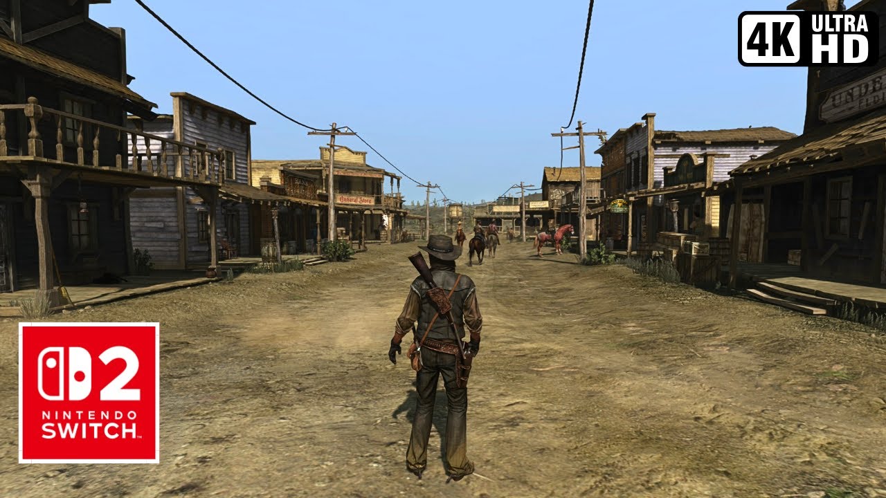 RED DEAD REDEMPTION | Switch 2 Gameplay 4K 60FPS