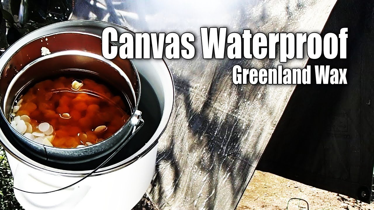 防水 グリーンランドワックスの作り方 / 自家製 /  How to make Greenland Wax / Canvas Waterproof / Plash Palatka