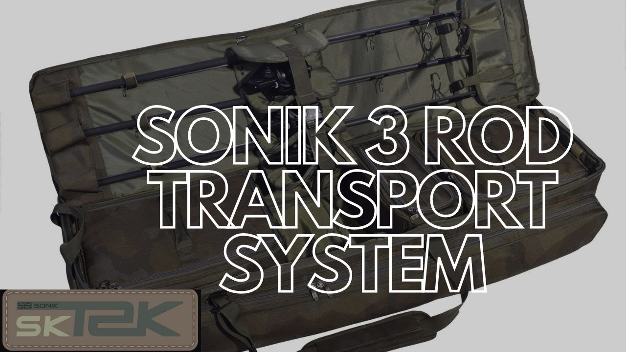 Sonik  3 ROD TRANSPORT SYSTEM- recenzja pokrowca karpiowego od Sonik